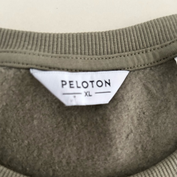 Peloton "Heritage" Pullover Crewneck Sweatshirt, NWT - Men’s XL - Green - Picture 3 of 7
